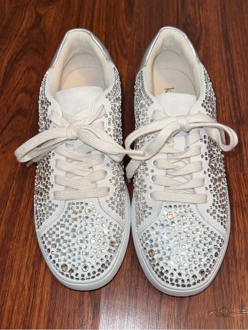 Kate Spade New York Lift Crystal Lace Up Low Top - Picture 3 of 7